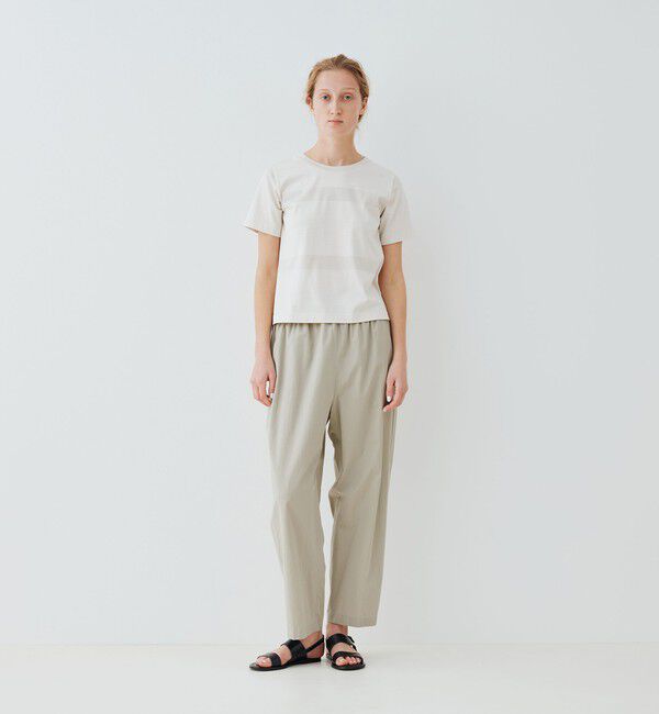 GALERIE VIE「ファインコットン クルーネックTシャツ」|Tシャツ・カットソー|