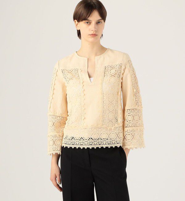 TOMORROWLAND GOODS「BY MALENE BIRGER DONNA レースエンブロイダリーブラウス」|シャツ・ブラウス|