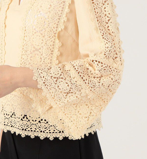 TOMORROWLAND GOODS「BY MALENE BIRGER DONNA レースエンブロイダリーブラウス」|シャツ・ブラウス|