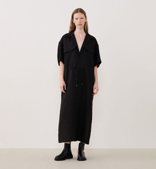 TOMORROWLAND GOODS「【別注】HAVERSACK サファリシャツワンピース」|ワンピース|