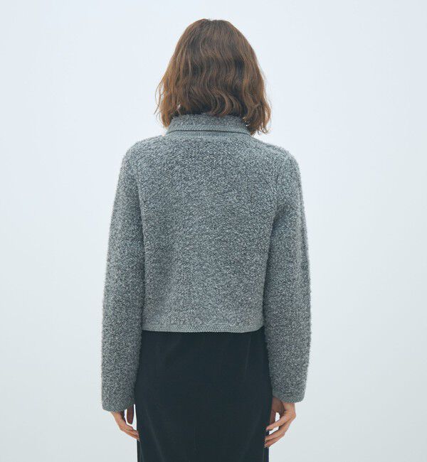 MACPHEE「ムートン ショートジャケット」|カーディガン|