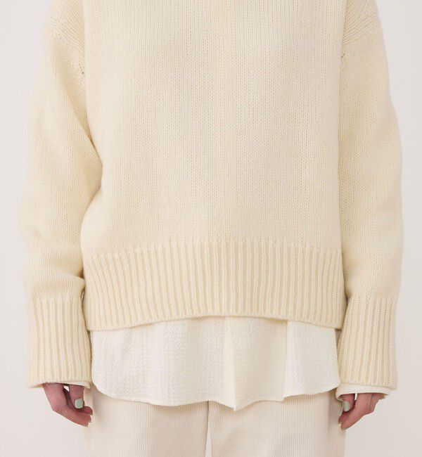 GALERIE VIE「ファインウール タートルネックプルオーバー」|ニット・セーター|