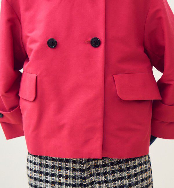 TOMORROWLAND collection「コットンシルクグログラン トラペーズジャケット」|その他|