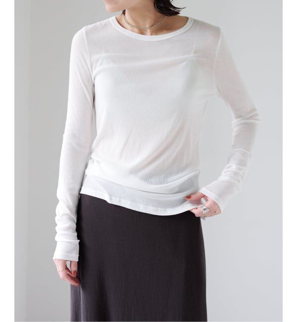 EMILYWEEK「《追加9》パウダリーコットンプルオーバー」|Tシャツ・カットソー|