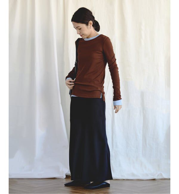 EMILYWEEK「《追加9》パウダリーコットンプルオーバー」|Tシャツ・カットソー|