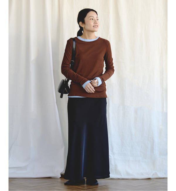 EMILYWEEK「《追加9》パウダリーコットンプルオーバー」|Tシャツ・カットソー|