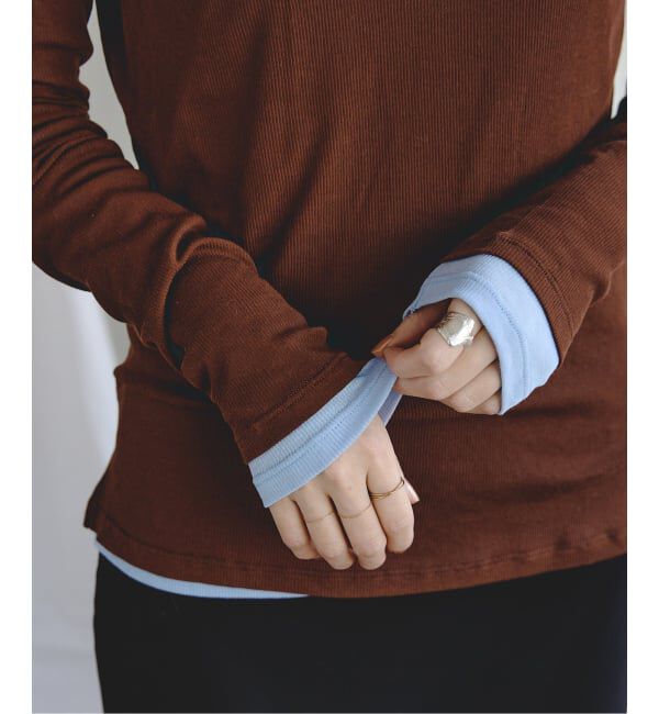 EMILYWEEK「《追加9》パウダリーコットンプルオーバー」|Tシャツ・カットソー|