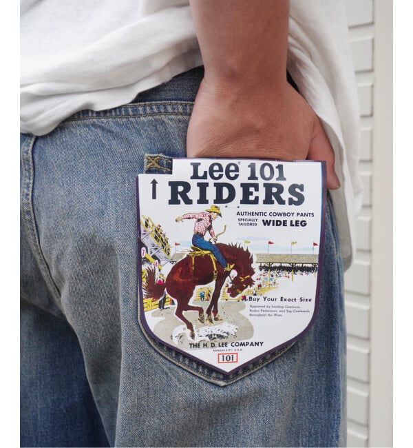 JOINT WORKS「Lee / リー RIDERS 101 WIDE LEG」|デニム|