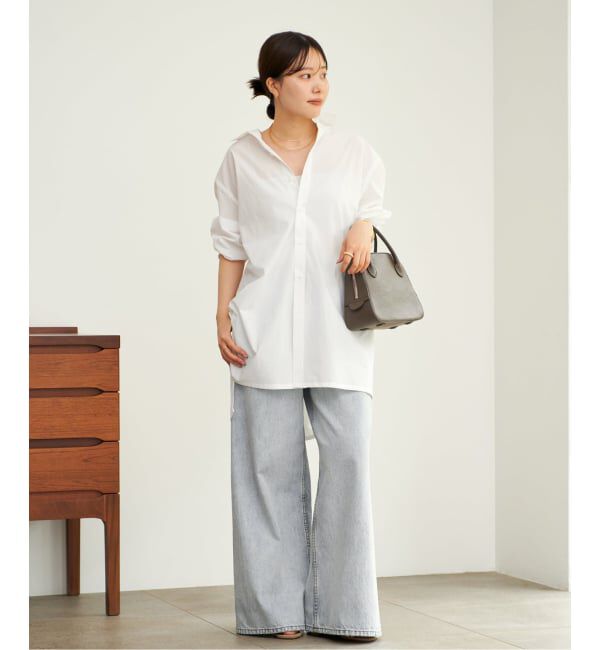 Plage「《追加予約》R&rsquo;IAM straight WIDE デニム」|デニム|