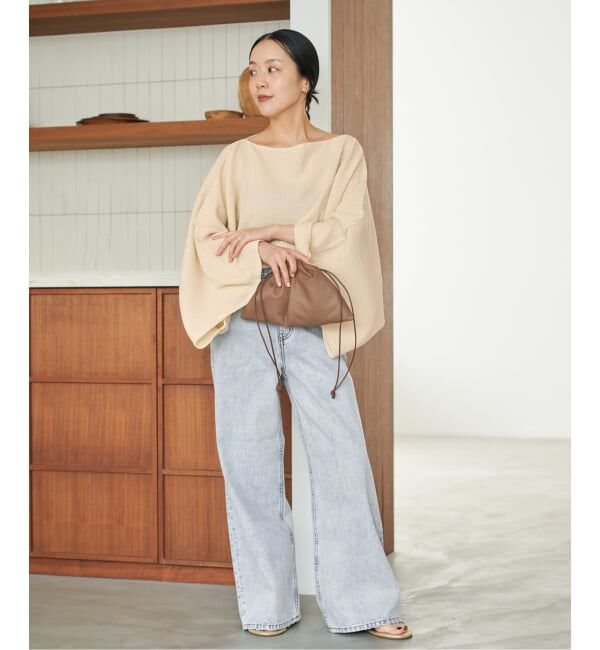 Plage「《追加予約》R&rsquo;IAM straight WIDE デニム」|デニム|