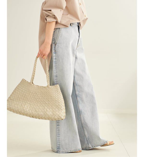 Plage「《追加予約》R&rsquo;IAM straight WIDE デニム」|デニム|