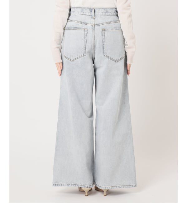 Plage「《追加予約》R&rsquo;IAM straight WIDE デニム」|デニム|