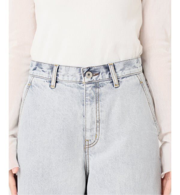 Plage「《追加予約》R&rsquo;IAM straight WIDE デニム」|デニム|