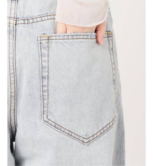 Plage「《追加予約》R&rsquo;IAM straight WIDE デニム」|デニム|