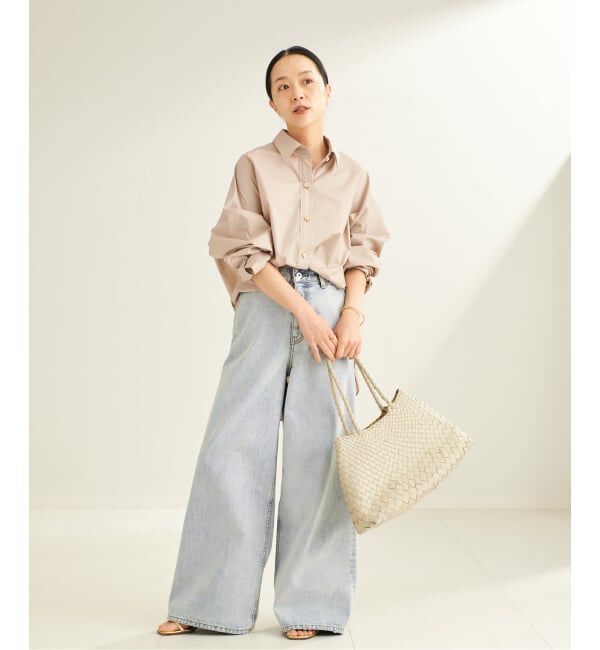 Plage「《追加予約》R&rsquo;IAM straight WIDE デニム」|デニム|