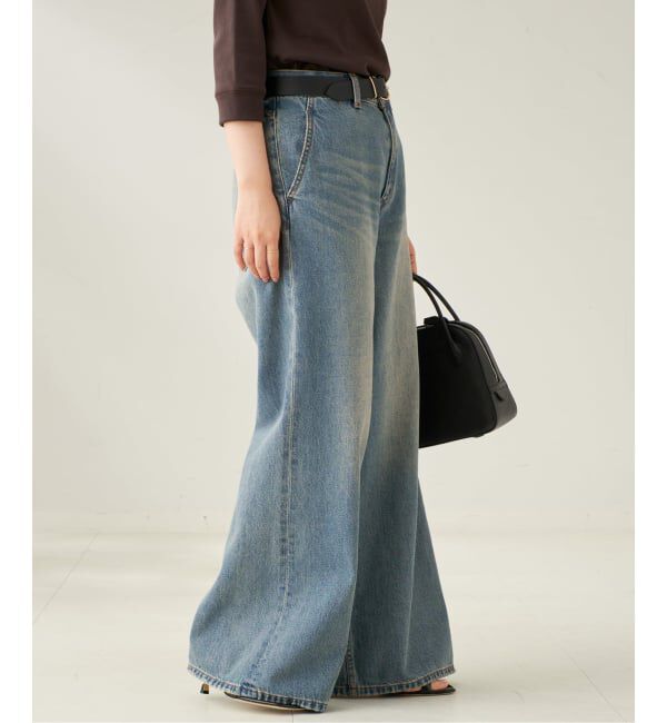 Plage「《追加予約》R&rsquo;IAM straight WIDE デニム」|デニム|