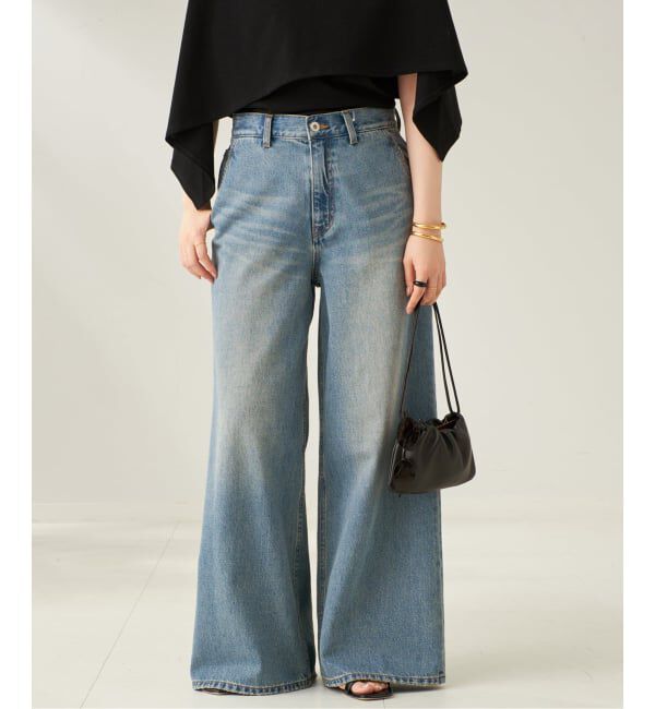 Plage「《追加予約》R&rsquo;IAM straight WIDE デニム」|デニム|