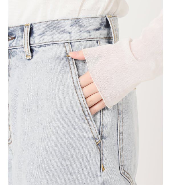 Plage「《追加予約》R&rsquo;IAM straight WIDE デニム」|デニム|