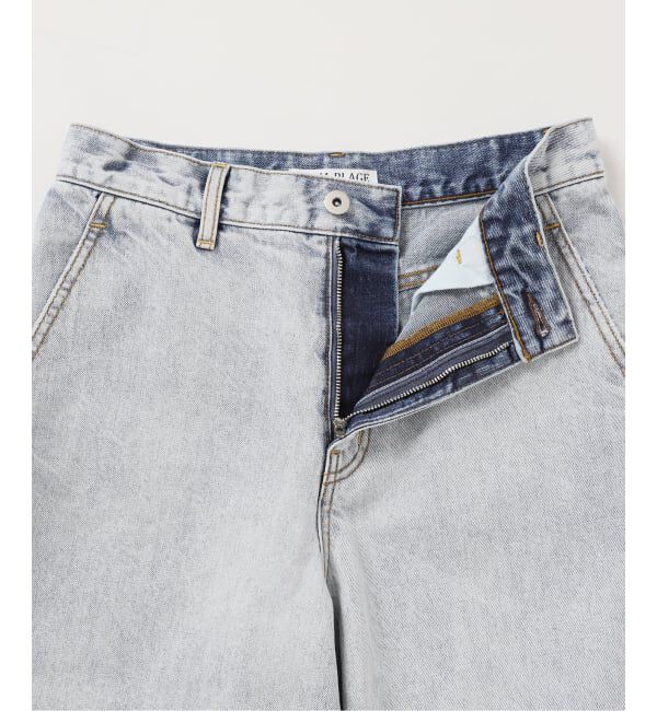 Plage「《追加予約》R&rsquo;IAM straight WIDE デニム」|デニム|