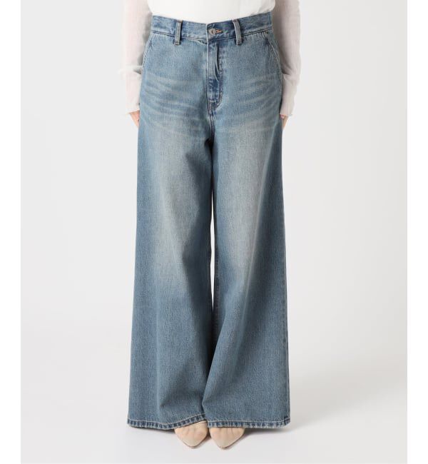Plage「《追加予約》R&rsquo;IAM straight WIDE デニム」|デニム|