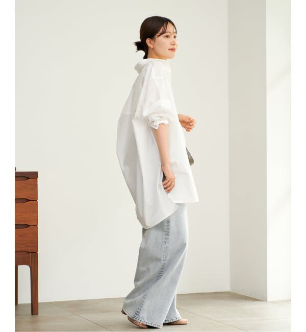 Plage「《追加予約》R&rsquo;IAM straight WIDE デニム」|デニム|