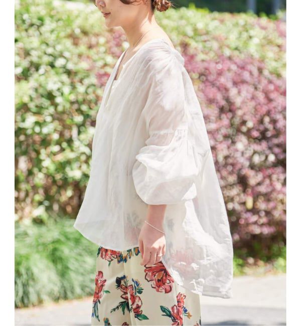 SLOBE IENA「《追加》ラミースキッパーシャツ」|シャツ・ブラウス|