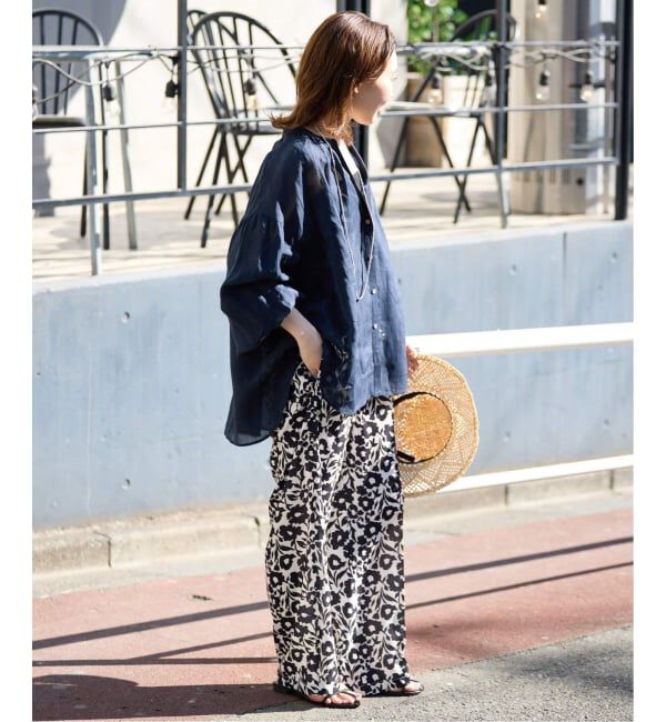 SLOBE IENA「《追加》ラミースキッパーシャツ」|シャツ・ブラウス|