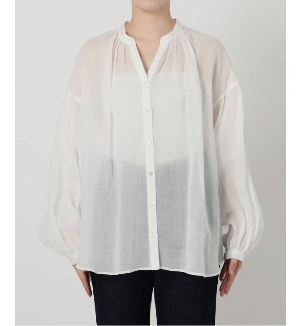SLOBE IENA「《追加》ラミースキッパーシャツ」|シャツ・ブラウス|