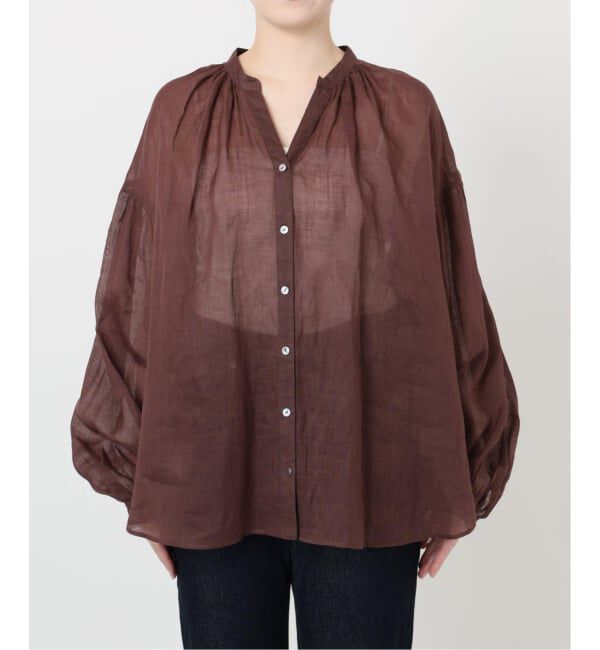 SLOBE IENA「《追加》ラミースキッパーシャツ」|シャツ・ブラウス|