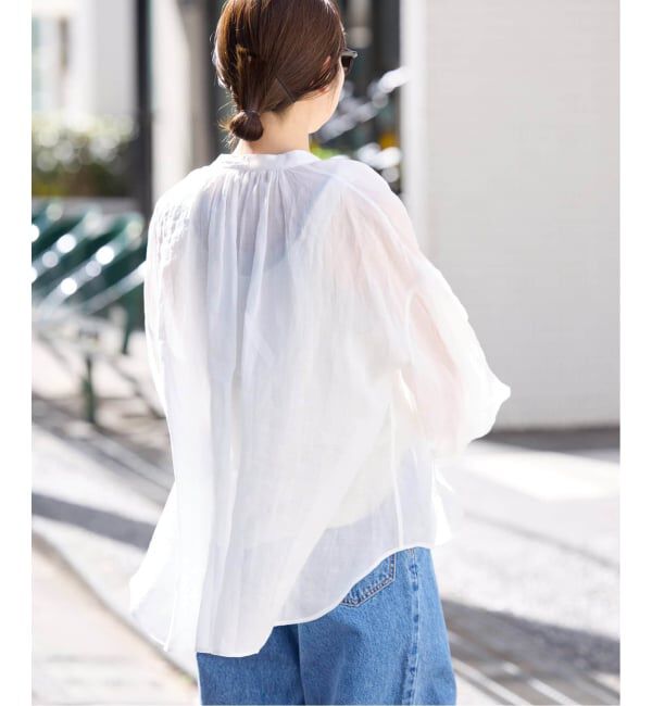 SLOBE IENA「《追加》ラミースキッパーシャツ」|シャツ・ブラウス|