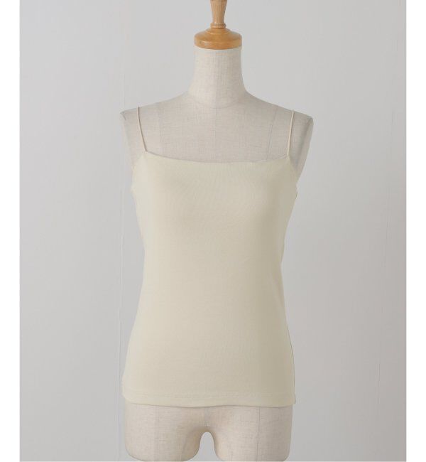 SLOBE IENA「《追加2》カップ付きフライスキャミソール」|インナー|