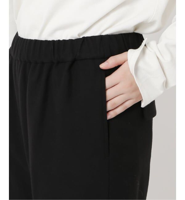 SLOBE IENA「《3サイズ展開/WEB限定/追加》ウール混ドロストイージースラックス」|スラックス|