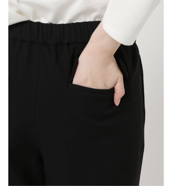 SLOBE IENA「《3サイズ展開/WEB限定/追加》ウール混ドロストイージースラックス」|スラックス|