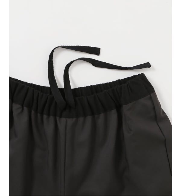 SLOBE IENA「《3サイズ展開/WEB限定/追加》ウール混ドロストイージースラックス」|スラックス|