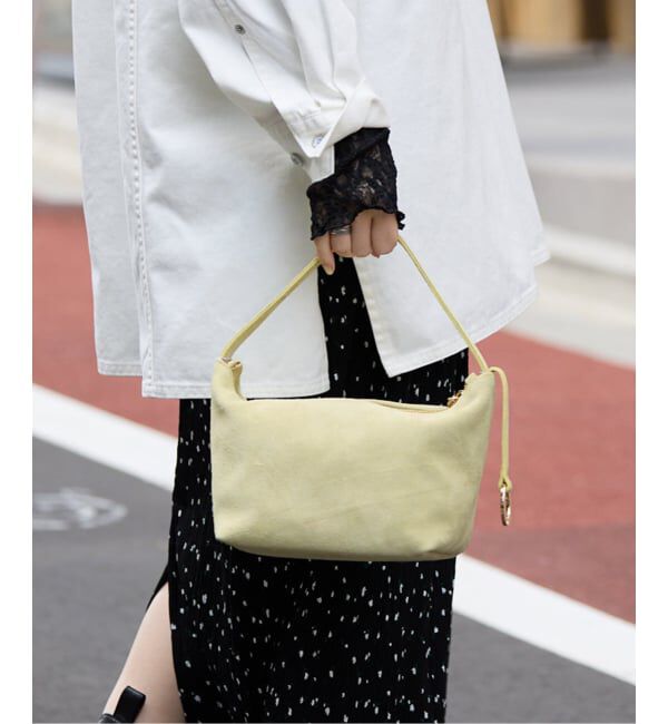 SLOBE IENA「INNUE/イヌエ スウェードワンハンドルバッグ」|ハンドバッグ|