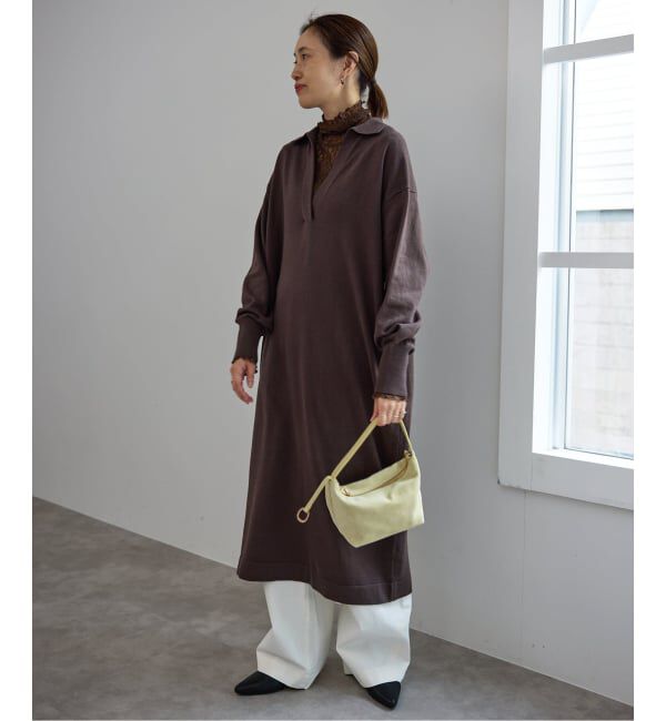 SLOBE IENA「INNUE/イヌエ スウェードワンハンドルバッグ」|ハンドバッグ|