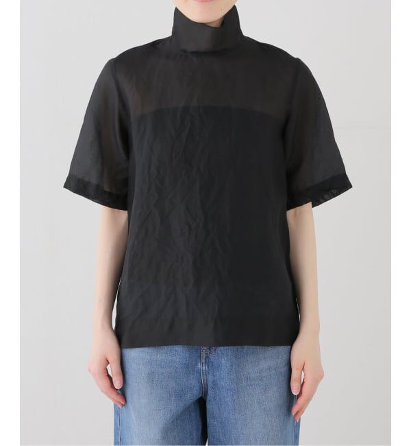 IENA LA BOUCLE「CHRISTIAN WIJNANTS/クリスチャンワイナンツ CW TAPULO ブラウス 8612BLACK」|シャツ・ブラウス|