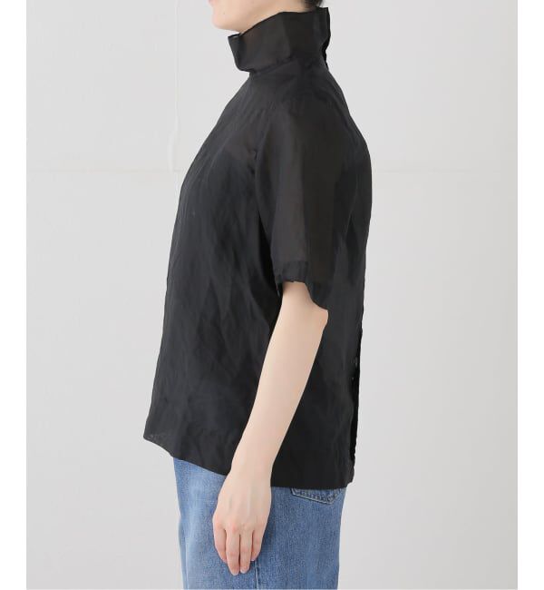 IENA LA BOUCLE「CHRISTIAN WIJNANTS/クリスチャンワイナンツ CW TAPULO ブラウス 8612BLACK」|シャツ・ブラウス|