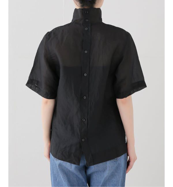 IENA LA BOUCLE「CHRISTIAN WIJNANTS/クリスチャンワイナンツ CW TAPULO ブラウス 8612BLACK」|シャツ・ブラウス|