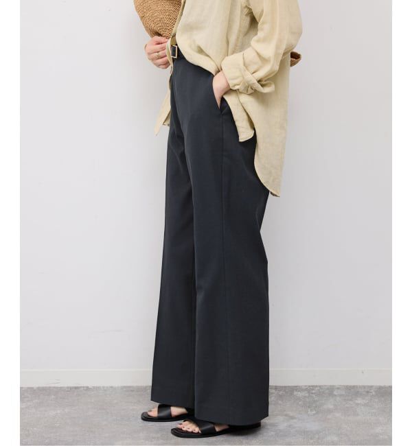 SLOBE IENA「《WEBのみ4サイズ展開/シリーズあり》リネンmixストレッチパンツ」|その他|