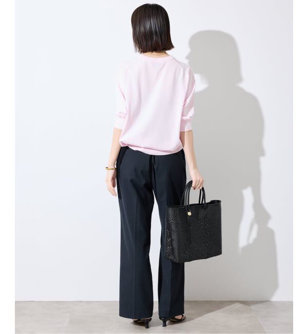 SLOBE IENA「《WEBのみ4サイズ展開/シリーズあり》リネンmixストレッチパンツ」|その他|