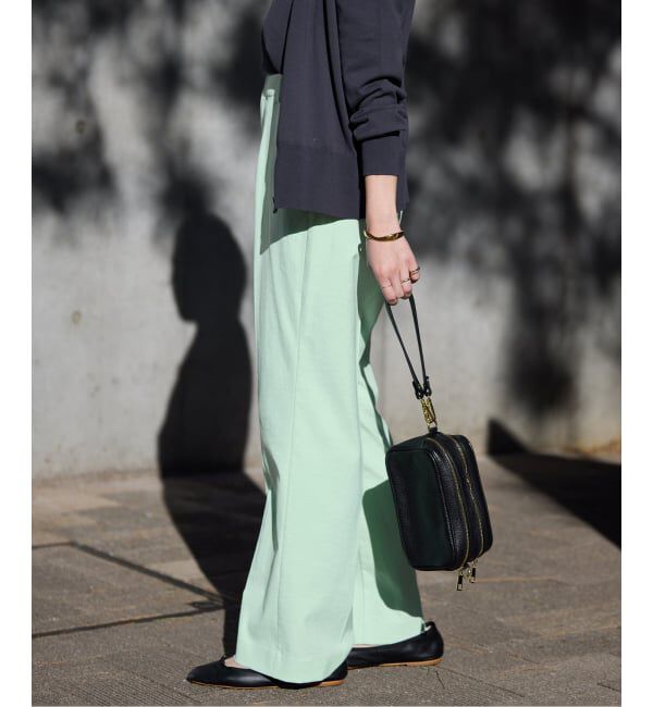 SLOBE IENA「《WEBのみ4サイズ展開/シリーズあり》リネンmixストレッチパンツ」|その他|