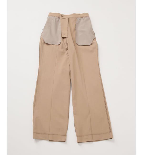 SLOBE IENA「《WEBのみ4サイズ展開/シリーズあり》リネンmixストレッチパンツ」|その他|