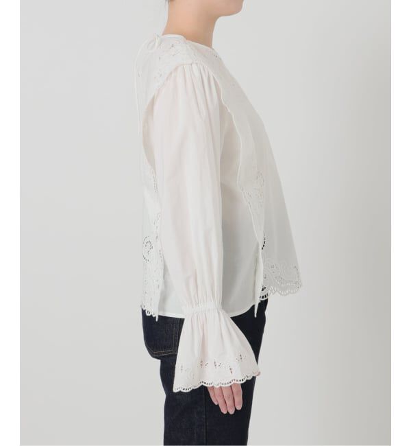 SLOBE IENA「カットワークブラウス」|シャツ・ブラウス|
