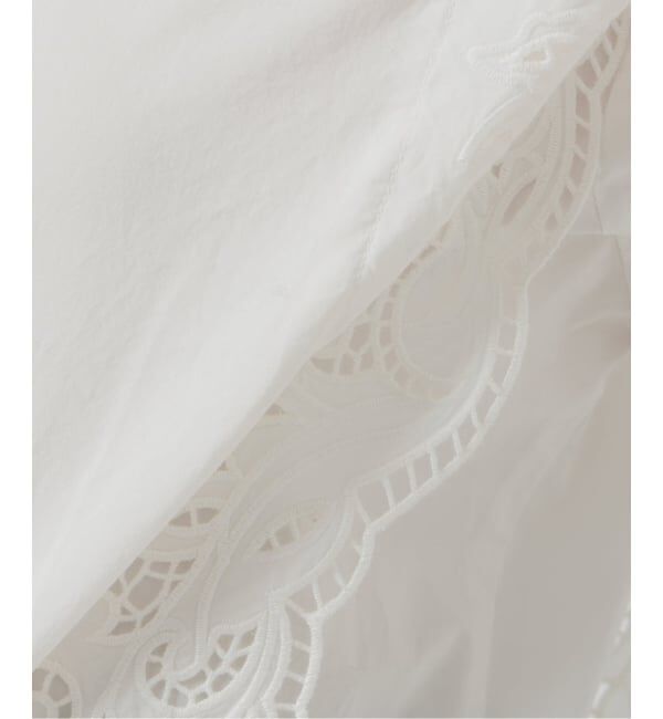 SLOBE IENA「カットワークブラウス」|シャツ・ブラウス|