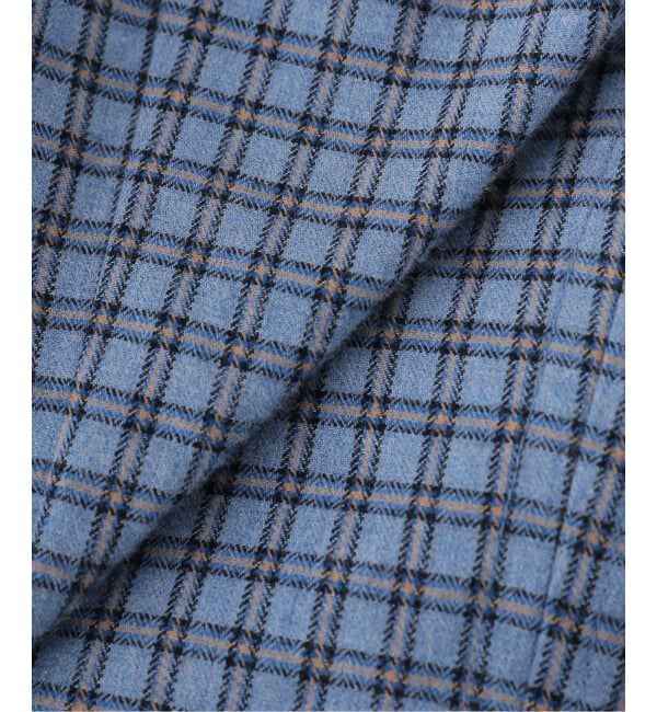 IENA「BAUM UND PFERDGARTEN/バウム ウンド ヘルガーデン CHECK BL ブラウス MILLEA24633」|シャツ・ブラウス|