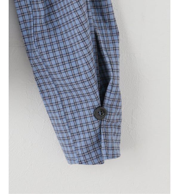 IENA「BAUM UND PFERDGARTEN/バウム ウンド ヘルガーデン CHECK BL ブラウス MILLEA24633」|シャツ・ブラウス|