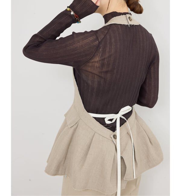 IENA「venit/ヴェニット LINEN BL ブラウス VEG5615A」|シャツ・ブラウス|