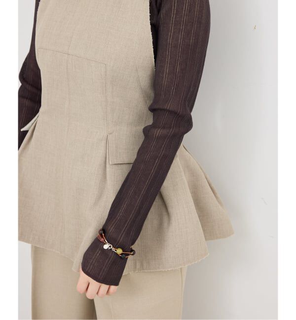 IENA「venit/ヴェニット LINEN BL ブラウス VEG5615A」|シャツ・ブラウス|