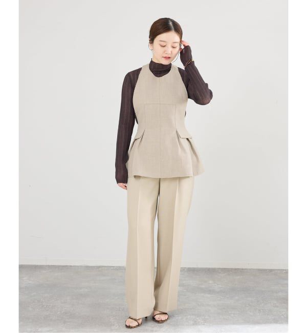 IENA「venit/ヴェニット LINEN BL ブラウス VEG5615A」|シャツ・ブラウス|